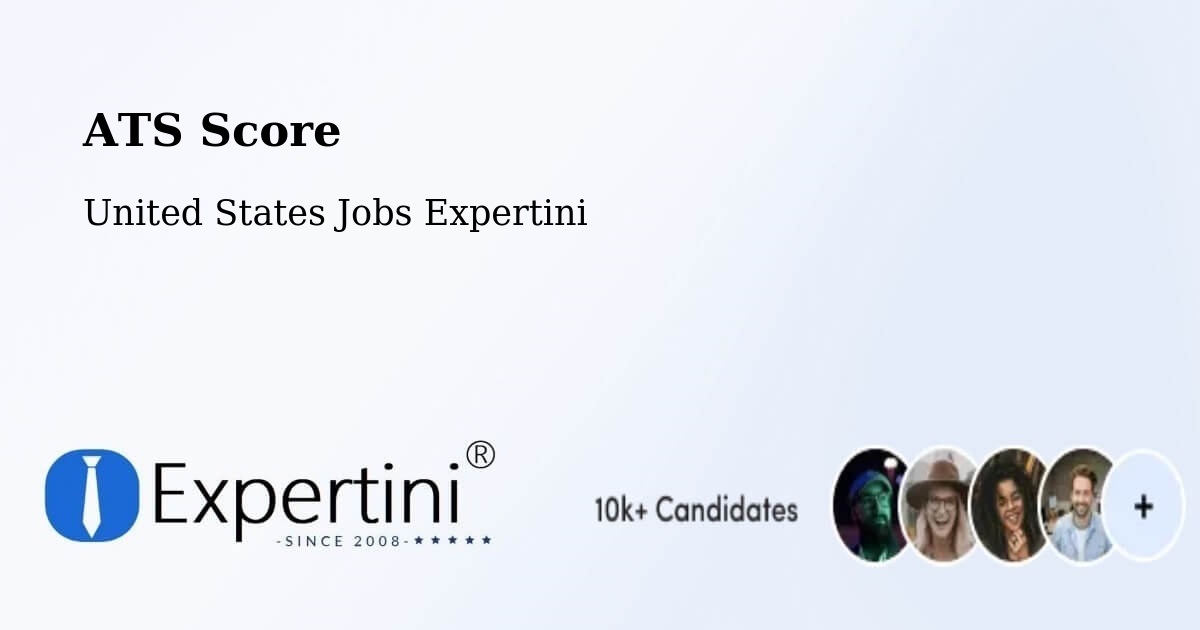 Resume ATS Score & Job Description Match Tool – Minster - United States Jobs Expertini