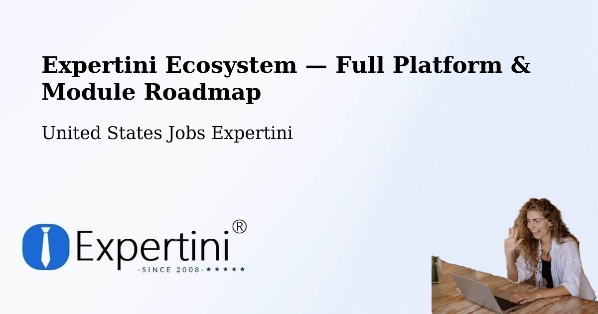 Expertini Ecosystem — Full Platform & Module Roadmap – Minster