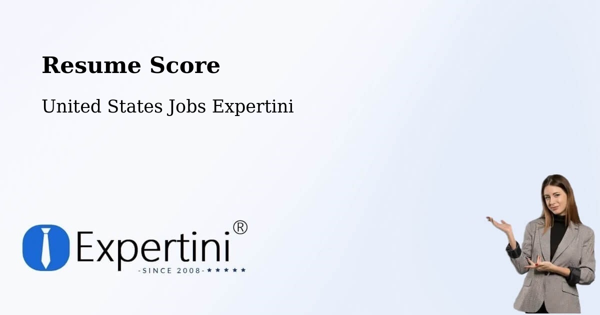 Resume Score & Job Description Match Tool – Minster - United States Jobs Expertini